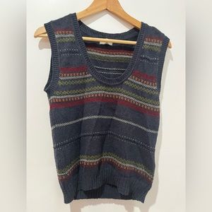 Margaret Howell Wool cotton Knit Vest Size II